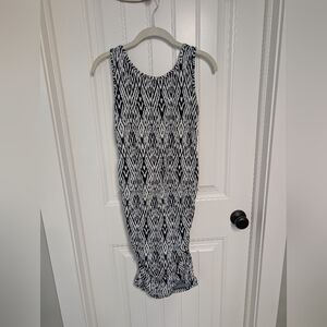 Tart - Navy & White Maternity Dress